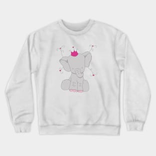 Baby Elephant Crewneck Sweatshirt